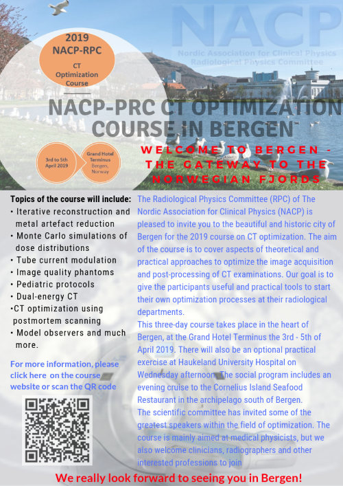 NACP CT optimisation course 