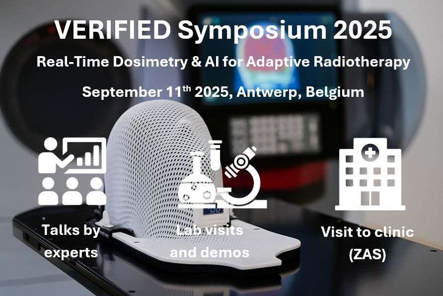 Symposium  in real-time dosimetric verification, imaging, AI-driven adaptive radiotherapy