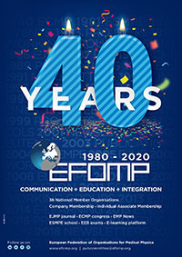 40 years EFOMP Anniversery