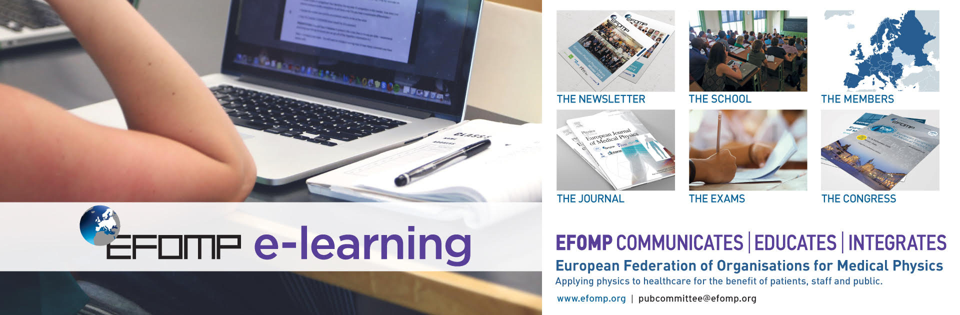 EFOMP e-learning platform